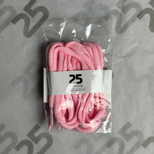 25Motions Oval Laces - Rose Water