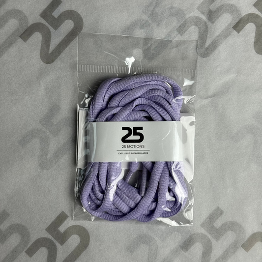 25Motions Oval Laces - Light Purple