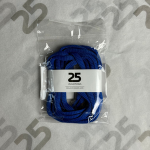25Motions Oval Laces - Dark Blue