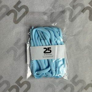 25Motions Oval Laces - Arctic Sky