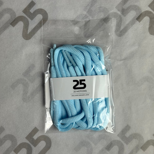 25Motions Oval Laces - Arctic Sky